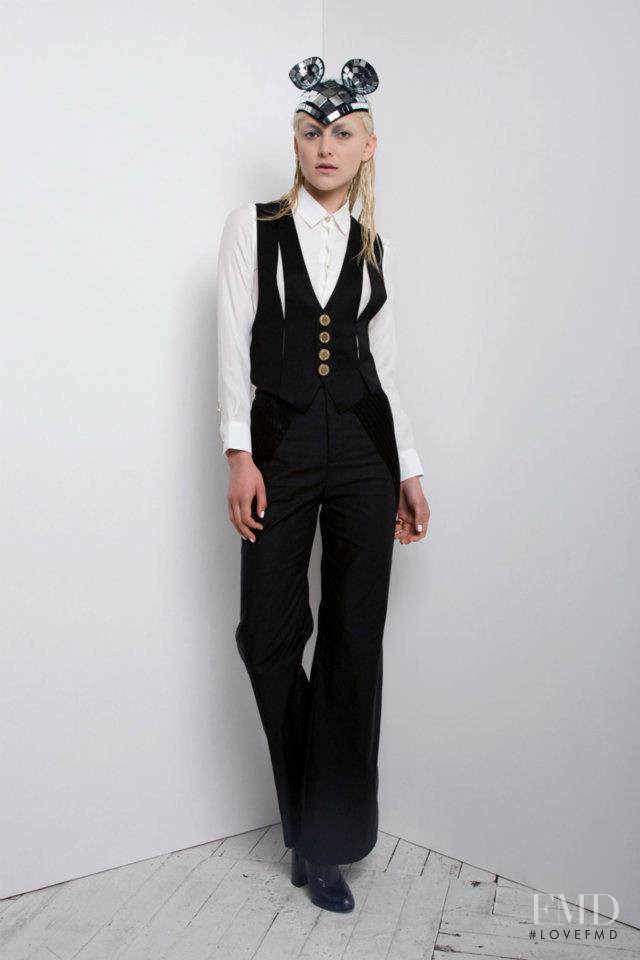 Ollie Henderson featured in  the Mok Theorem lookbook for Resort 2012