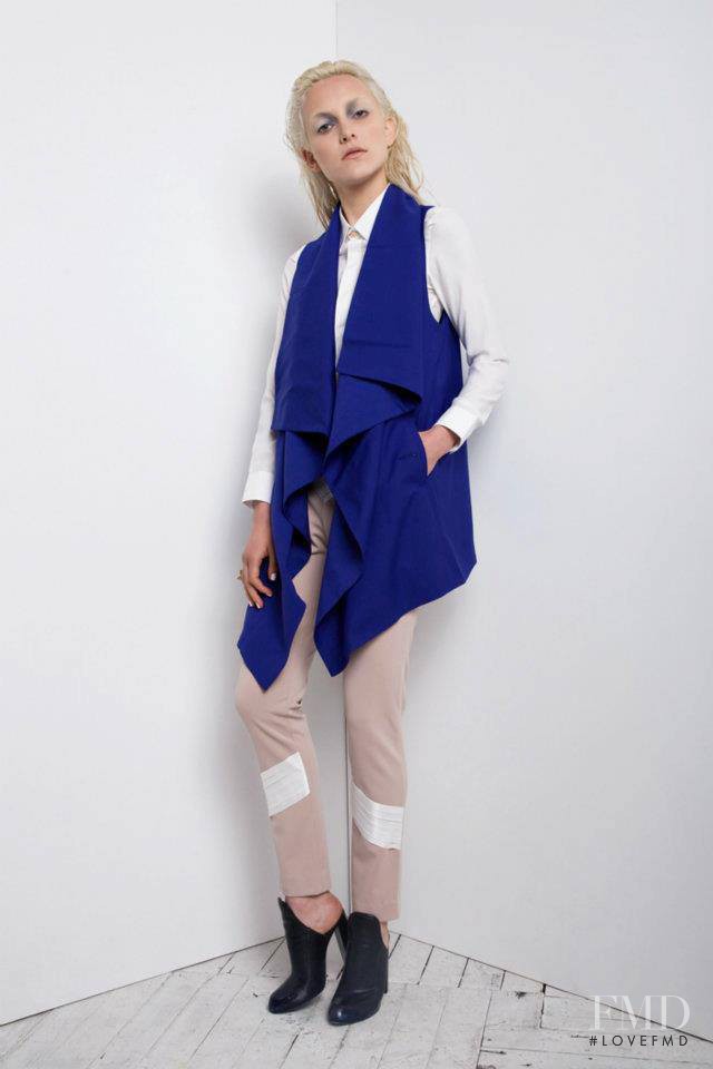 Ollie Henderson featured in  the Mok Theorem lookbook for Resort 2012