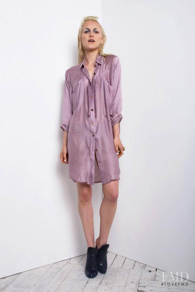 Ollie Henderson featured in  the Mok Theorem lookbook for Resort 2012