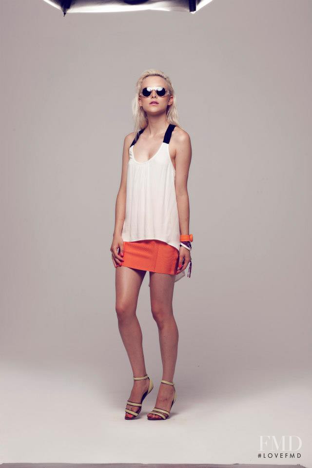 Ollie Henderson featured in  the Minty Meets Munt lookbook for Spring/Summer 2012