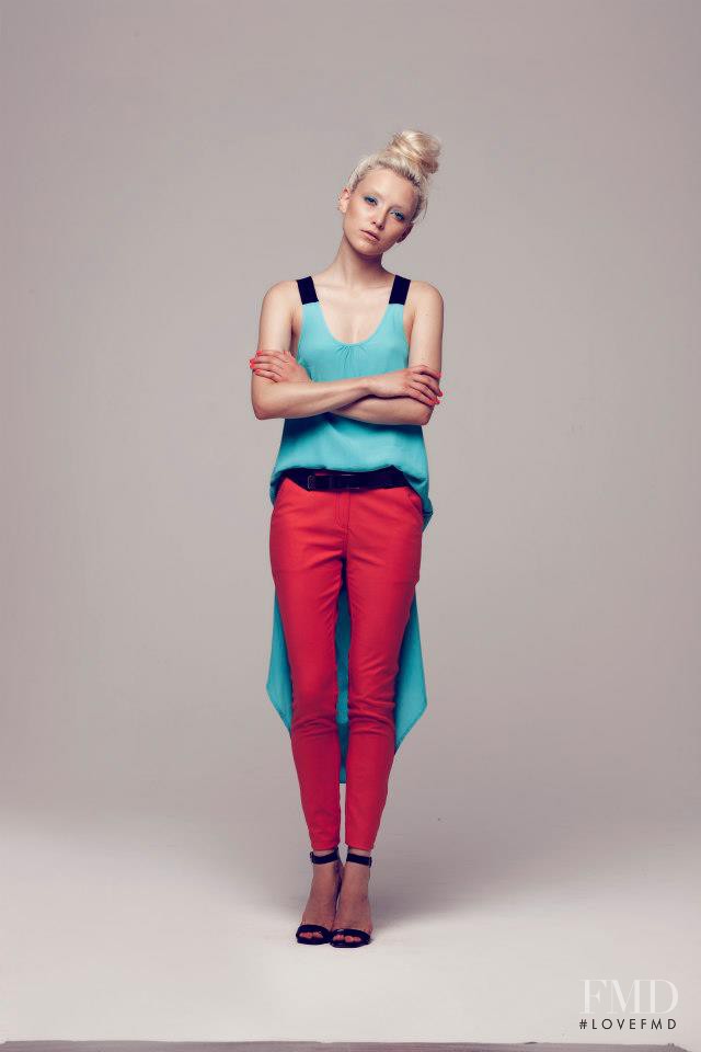 Ollie Henderson featured in  the Minty Meets Munt lookbook for Spring/Summer 2012