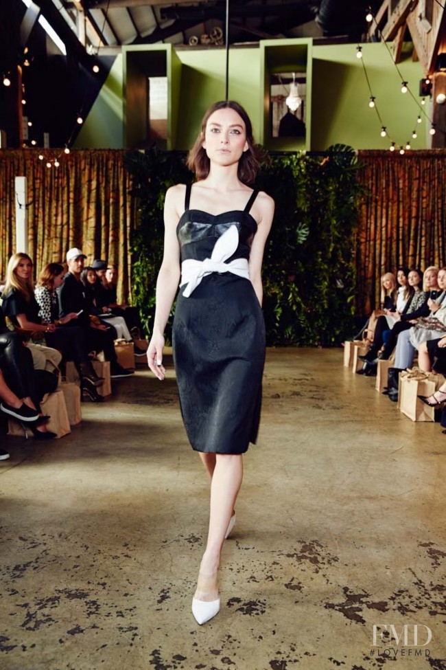 Ollie Henderson featured in  the Watson x Watson fashion show for Resort 2014