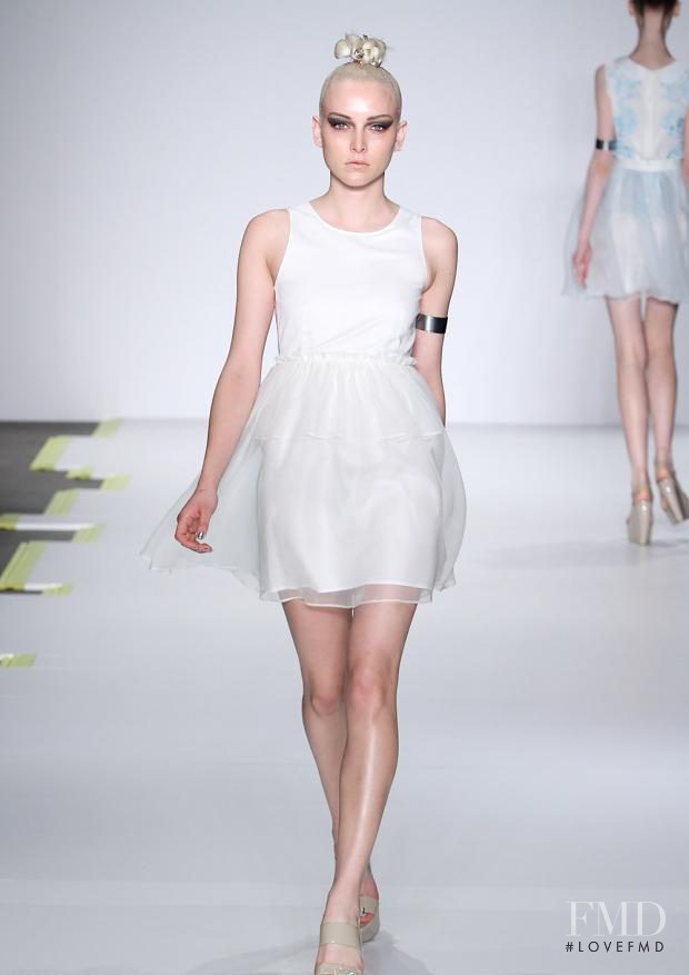 Ollie Henderson featured in  the Miss Unkon fashion show for Spring/Summer 2012