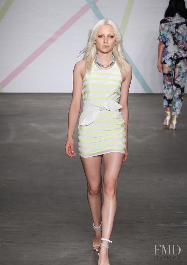 Ollie Henderson featured in  the Talulah fashion show for Spring/Summer 2012