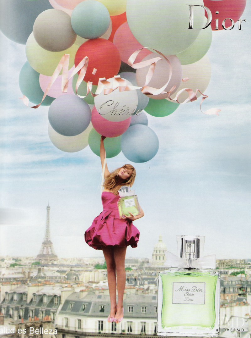 Maryna Linchuk featured in  the Christian Dior Parfums advertisement for Autumn/Winter 2008