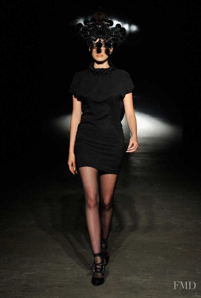 Sarah Stephens featured in  the Gail Sorronda fashion show for Spring/Summer 2010