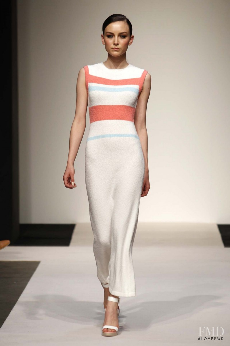 Ollie Henderson featured in  the Jayson Brunsdon fashion show for Spring/Summer 2010