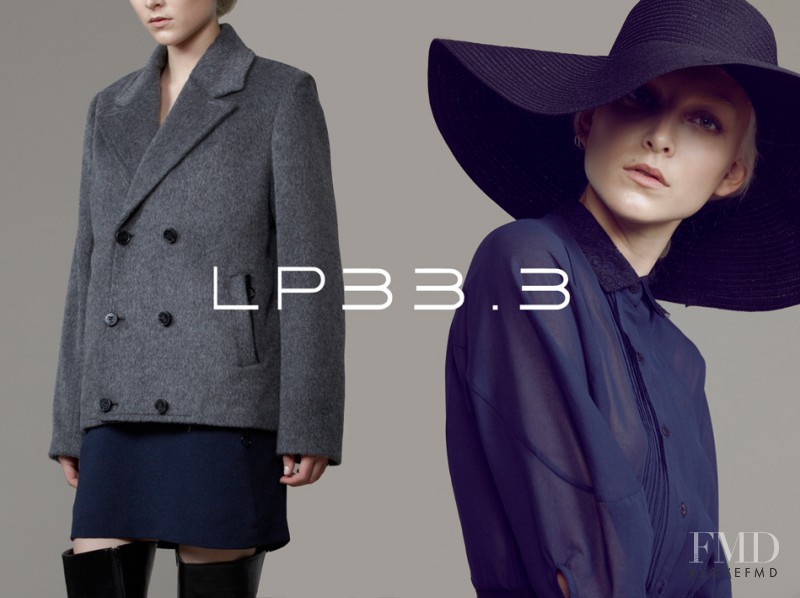 Ollie Henderson featured in  the LP33.3 The Label The Porcession advertisement for Autumn/Winter 2012