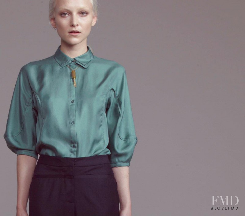 Ollie Henderson featured in  the LP33.3 The Label lookbook for Autumn/Winter 2012