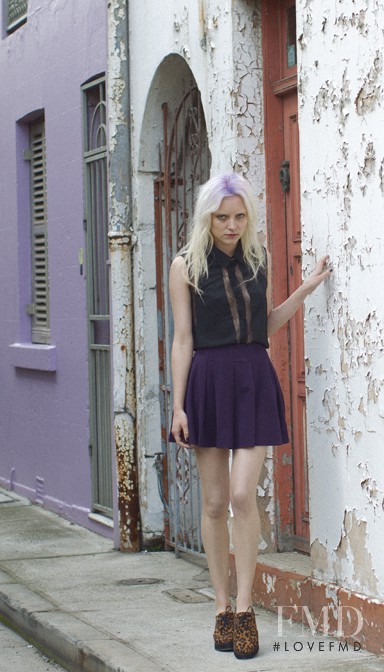 Ollie Henderson featured in  the General Pants North South East West lookbook for Spring/Summer 2012