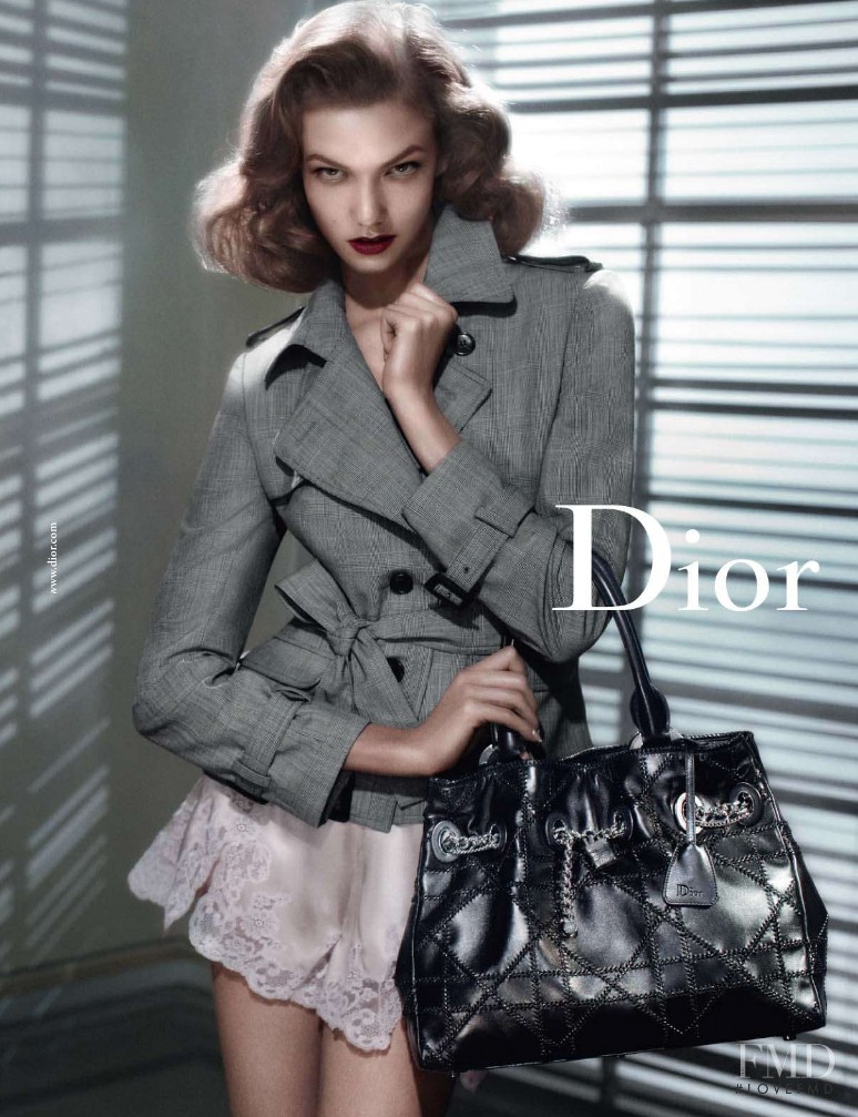 Karlie Kloss featured in  the Christian Dior advertisement for Spring/Summer 2010