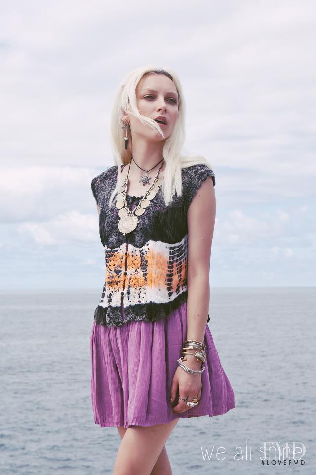 Ollie Henderson featured in  the MinkPink x Urban Outfitters - We All Shine lookbook for Spring/Summer 2012