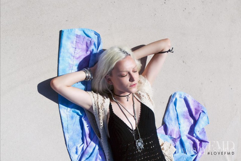 Ollie Henderson featured in  the MinkPink x Urban Outfitters - We All Shine lookbook for Spring/Summer 2012