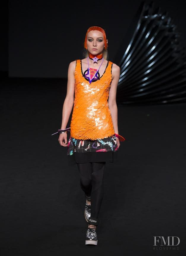 Ollie Henderson featured in  the Emma Mulholland fashion show for Spring/Summer 2013