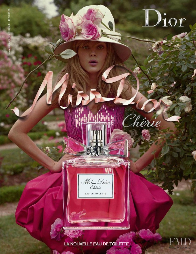 Maryna Linchuk featured in  the Christian Dior Parfums advertisement for Spring/Summer 2010