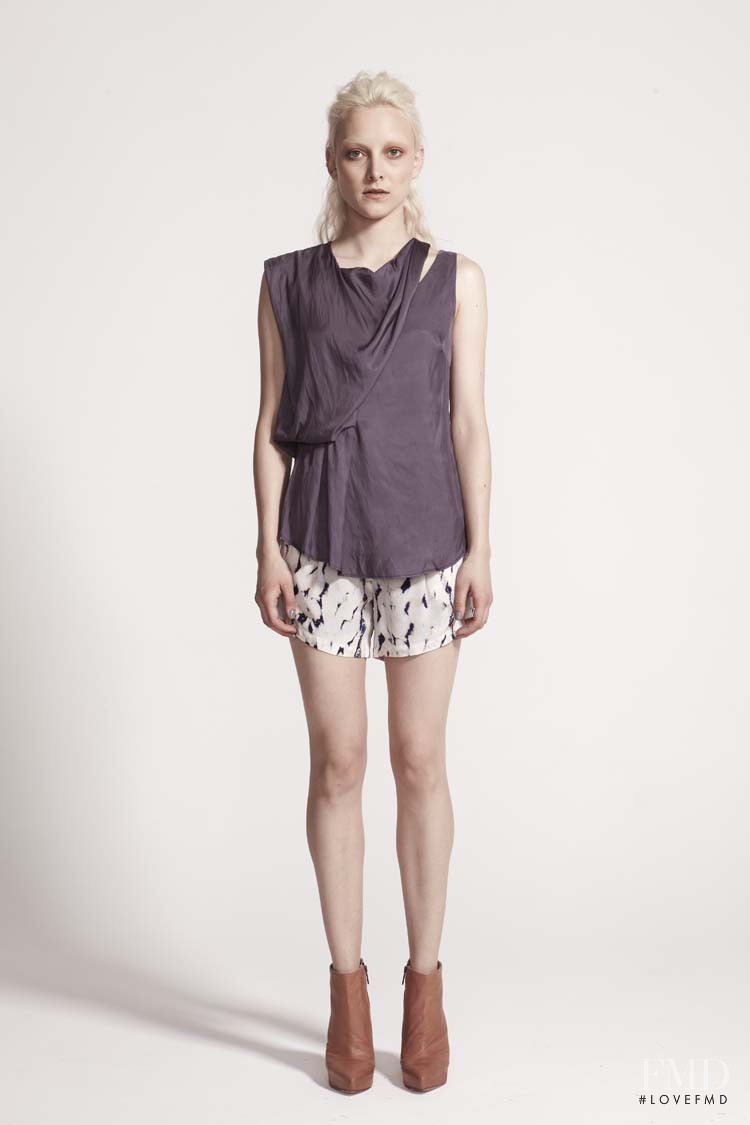 Ollie Henderson featured in  the LIFEwithBIRD Muse lookbook for Spring/Summer 2012