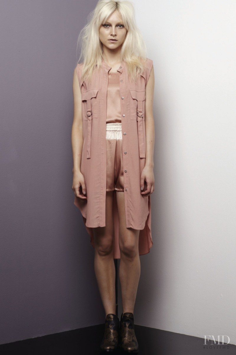 Ollie Henderson featured in  the Shakuhachi lookbook for Spring/Summer 2012