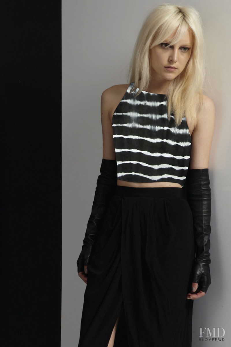 Ollie Henderson featured in  the Shakuhachi lookbook for Spring/Summer 2012