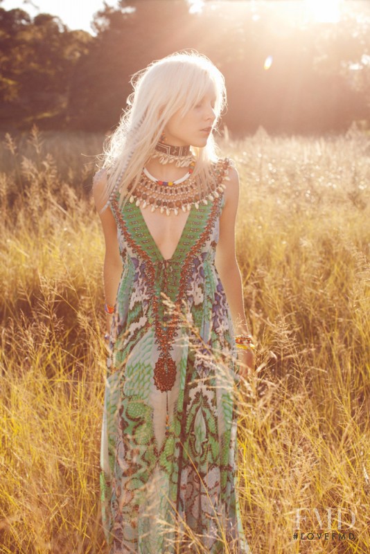 Ollie Henderson featured in  the Camilla Gypset lookbook for Spring/Summer 2012