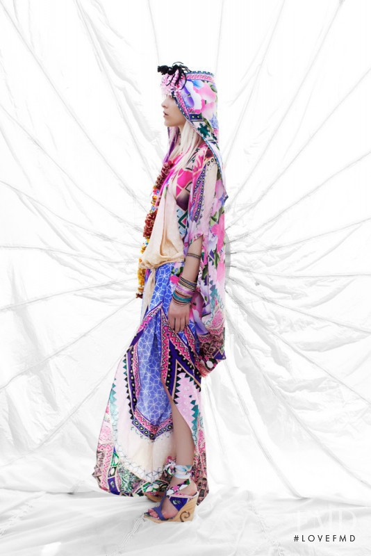 Ollie Henderson featured in  the Camilla Gypset lookbook for Spring/Summer 2012