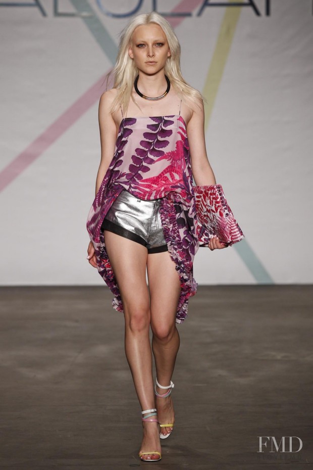 Ollie Henderson featured in  the Talulah fashion show for Spring/Summer 2013