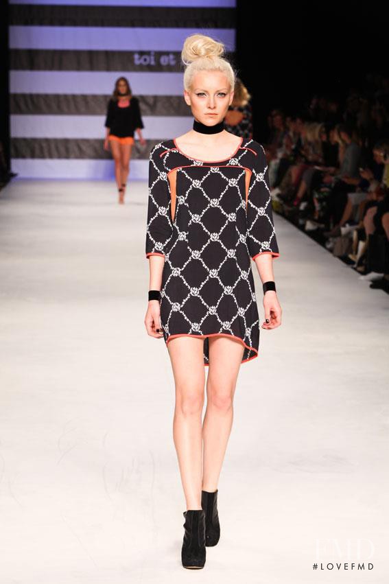 Ollie Henderson featured in  the Toi et Moi Sydney fashion show for Spring/Summer 2012