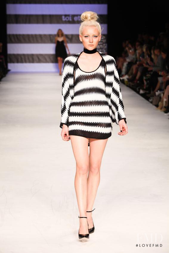 Ollie Henderson featured in  the Toi et Moi Sydney fashion show for Spring/Summer 2012