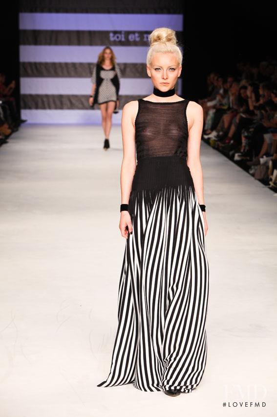 Ollie Henderson featured in  the Toi et Moi Sydney fashion show for Spring/Summer 2012