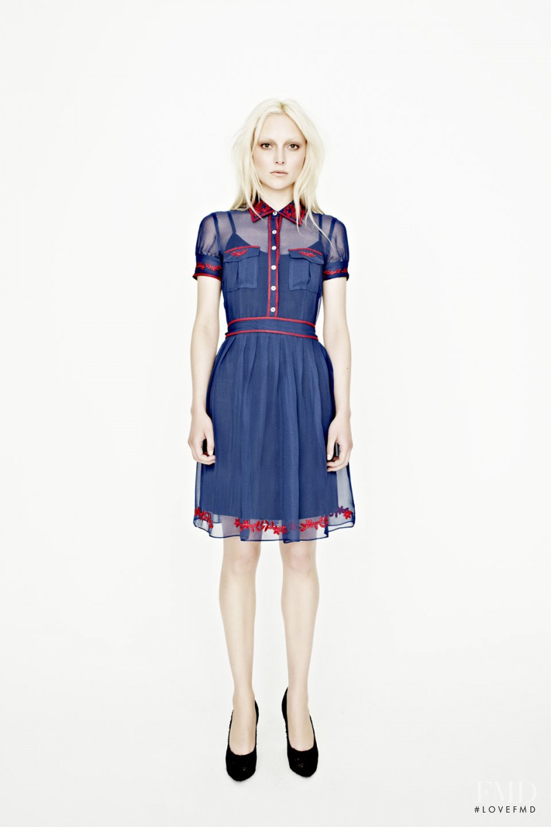 Ollie Henderson featured in  the Collette by Collette Dinnigan lookbook for Autumn/Winter 2012