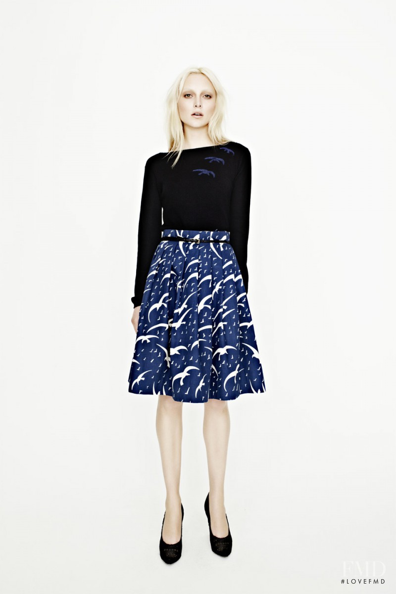 Ollie Henderson featured in  the Collette by Collette Dinnigan lookbook for Autumn/Winter 2012