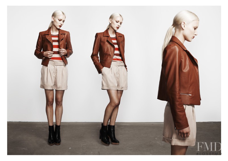 Ollie Henderson featured in  the Gary Bigeni lookbook for Autumn/Winter 2012