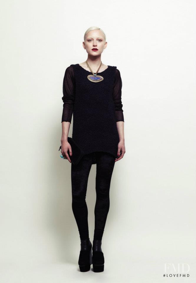 Ollie Henderson featured in  the Kirrily Johnston lookbook for Autumn/Winter 2012