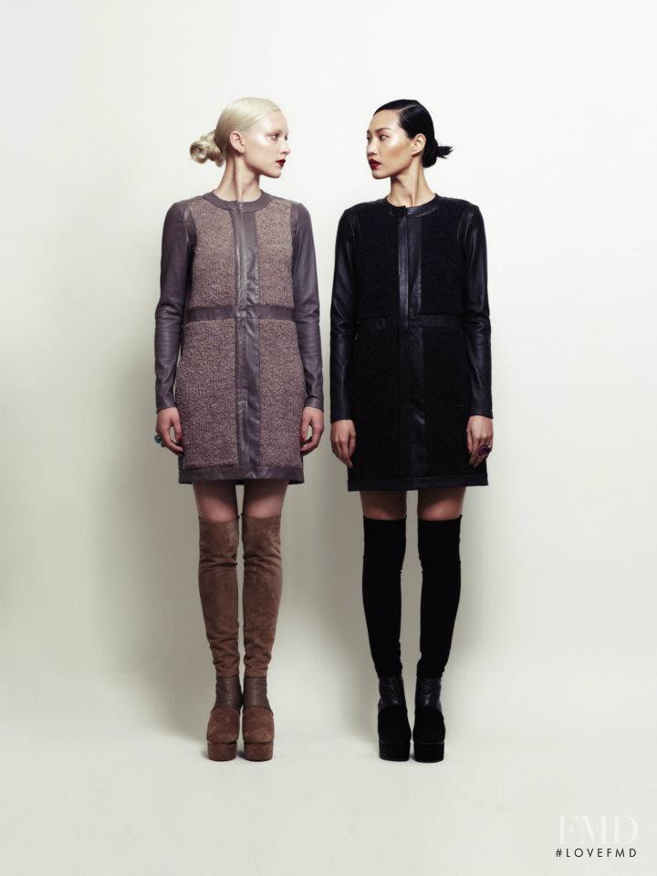 Ollie Henderson featured in  the Kirrily Johnston lookbook for Autumn/Winter 2012