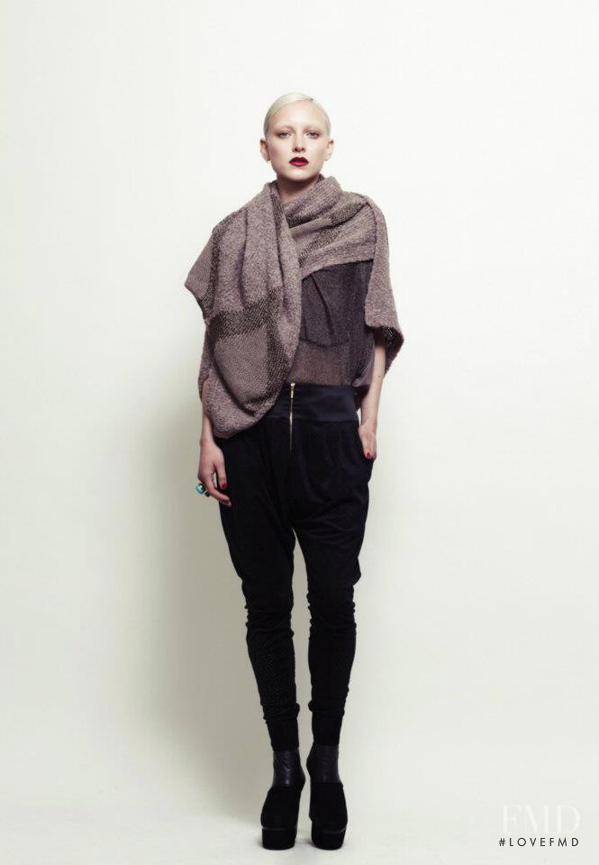 Ollie Henderson featured in  the Kirrily Johnston lookbook for Autumn/Winter 2012