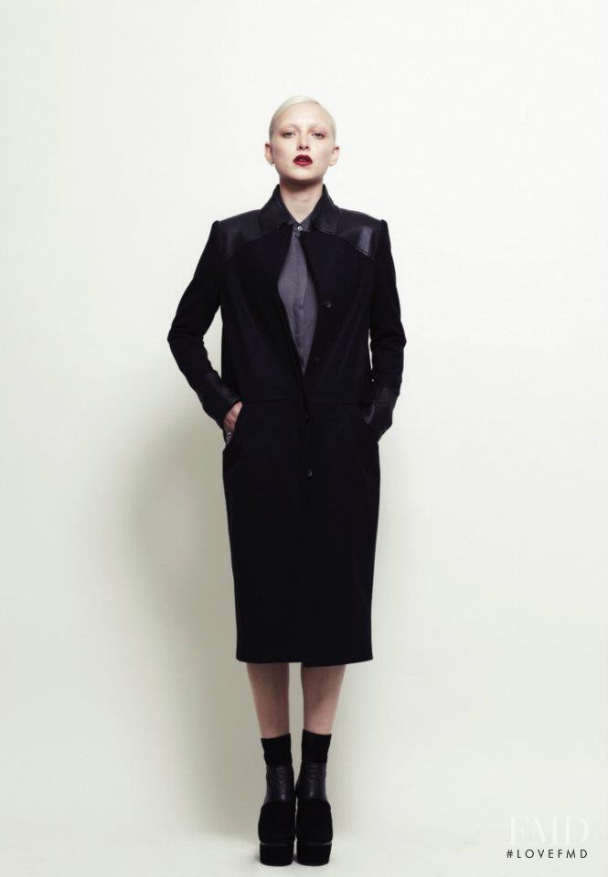 Ollie Henderson featured in  the Kirrily Johnston lookbook for Autumn/Winter 2012