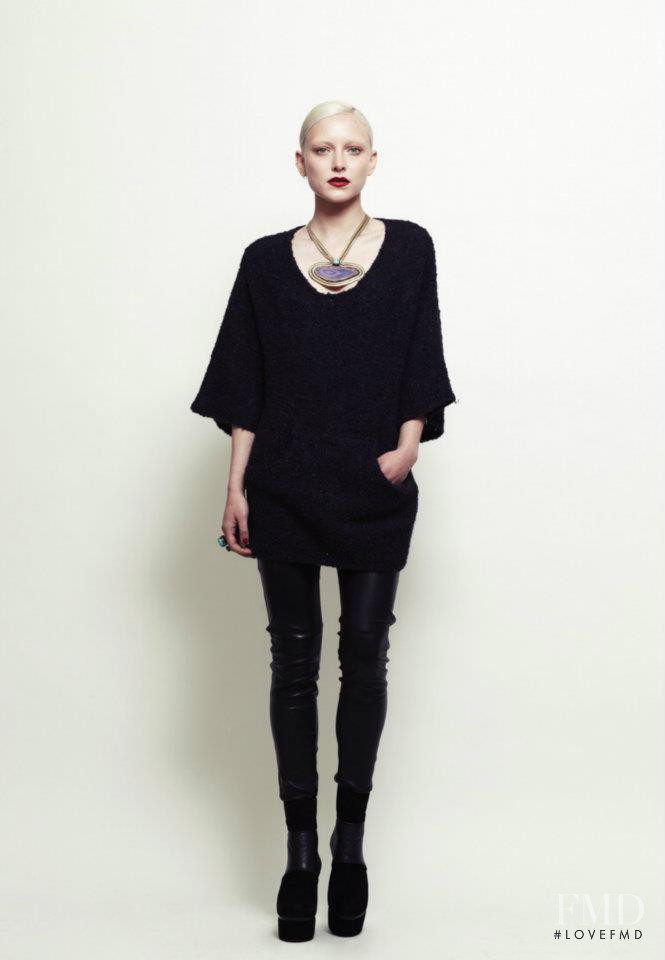 Ollie Henderson featured in  the Kirrily Johnston lookbook for Autumn/Winter 2012