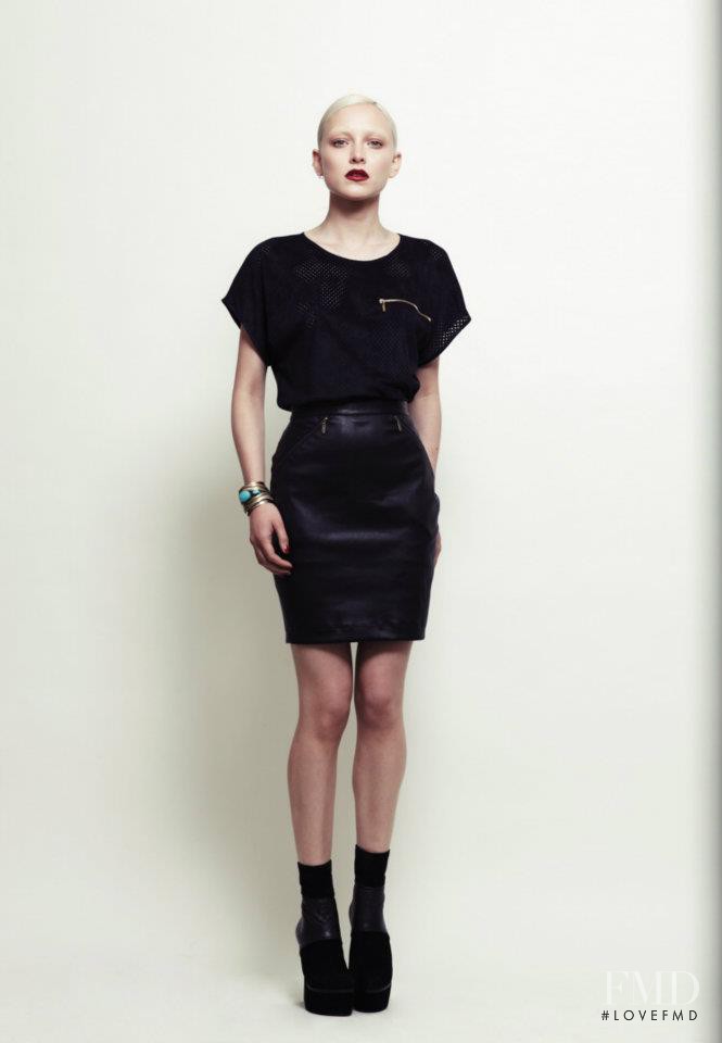 Ollie Henderson featured in  the Kirrily Johnston lookbook for Autumn/Winter 2012