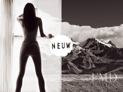 Ollie Henderson featured in  the NEUW Denim advertisement for Spring/Summer 2011