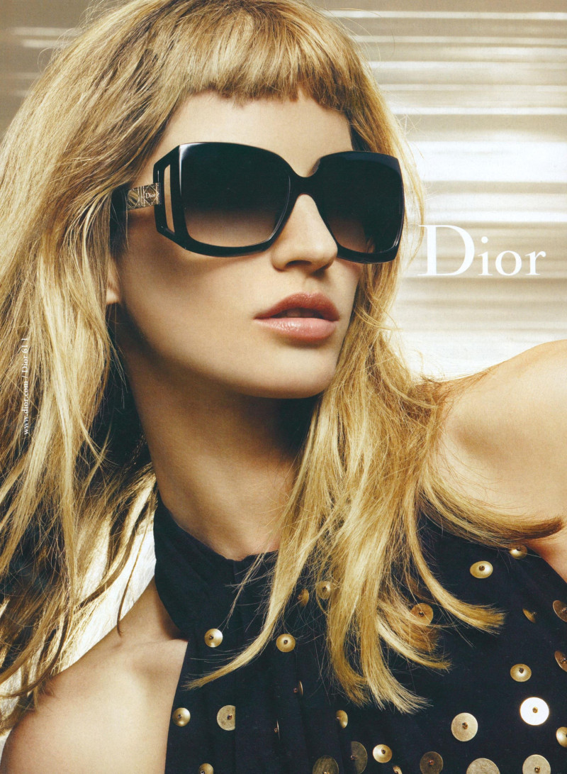 Gisele Bundchen featured in  the Christian Dior advertisement for Spring/Summer 2009