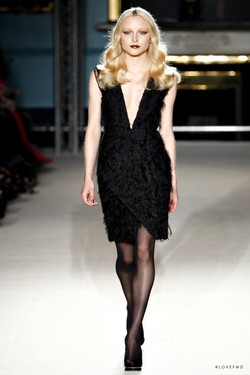 Ollie Henderson featured in  the Roksanda Ilincic fashion show for Autumn/Winter 2011