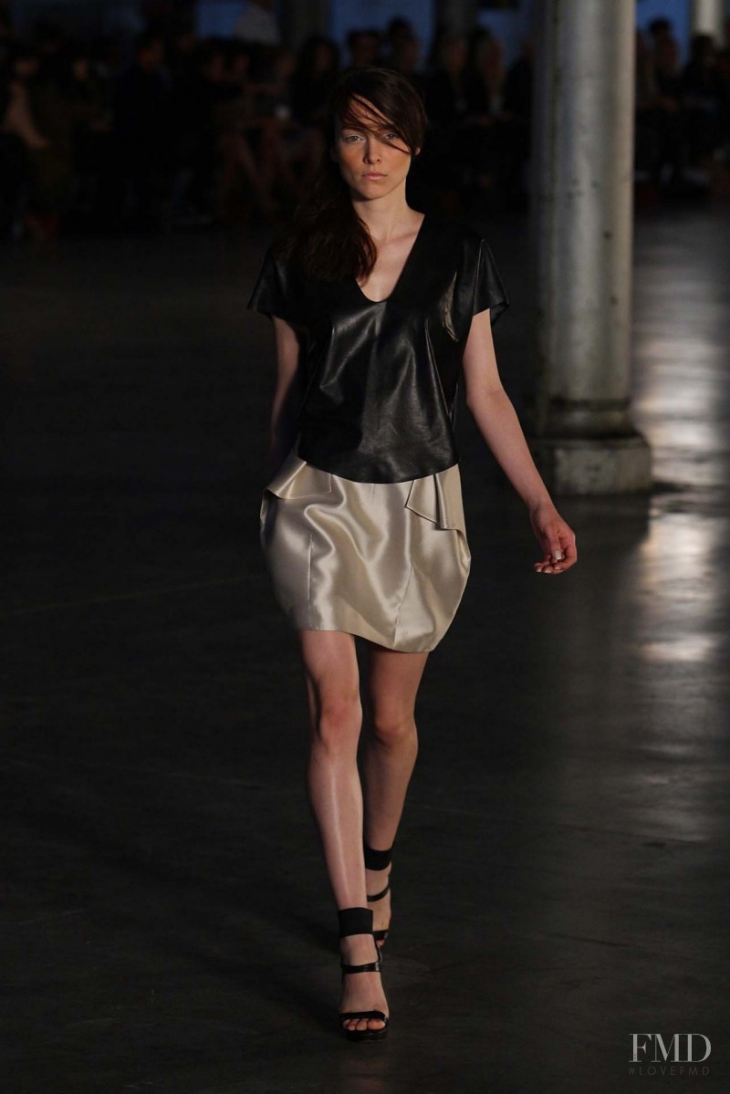 Ollie Henderson featured in  the Therese Rawsthorne fashion show for Spring/Summer 2010