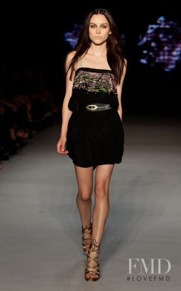 Ollie Henderson featured in  the Hussy fashion show for Spring/Summer 2010