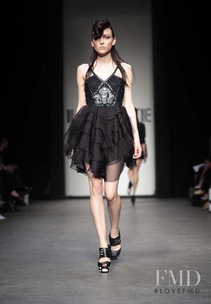 Ollie Henderson featured in  the Lucette fashion show for Spring/Summer 2010