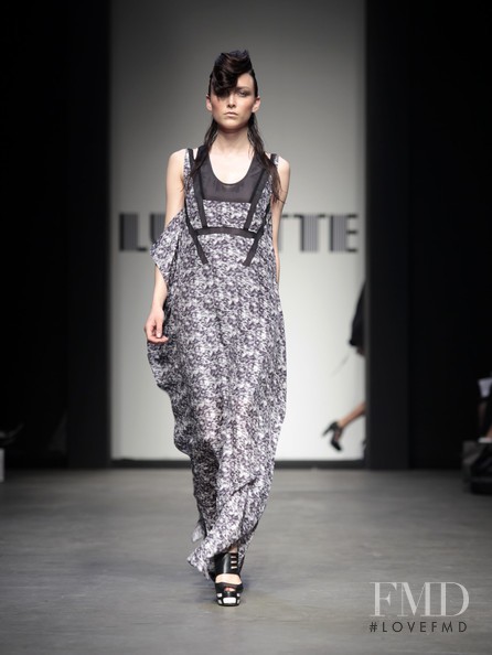 Ollie Henderson featured in  the Lucette fashion show for Spring/Summer 2010