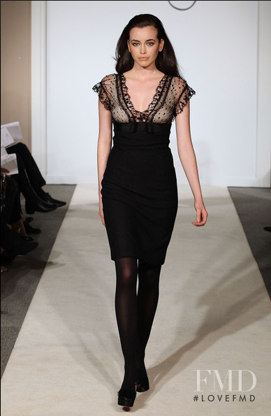 Sarah Stephens featured in  the Collette Dinnigan Bella Sicilia Collection fashion show for Autumn/Winter 2010