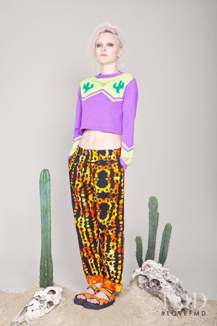 Ollie Henderson featured in  the Emma Mulholland As Bad As I Guana Be lookbook for Spring/Summer 2012