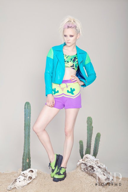 Ollie Henderson featured in  the Emma Mulholland As Bad As I Guana Be lookbook for Spring/Summer 2012