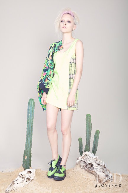 Ollie Henderson featured in  the Emma Mulholland As Bad As I Guana Be lookbook for Spring/Summer 2012