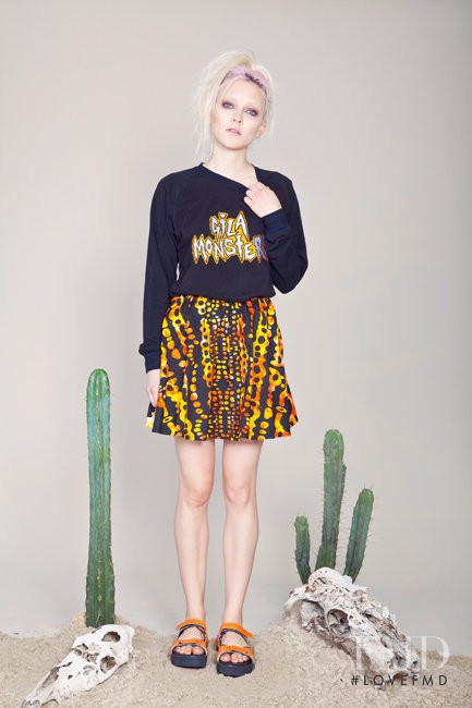 Ollie Henderson featured in  the Emma Mulholland As Bad As I Guana Be lookbook for Spring/Summer 2012