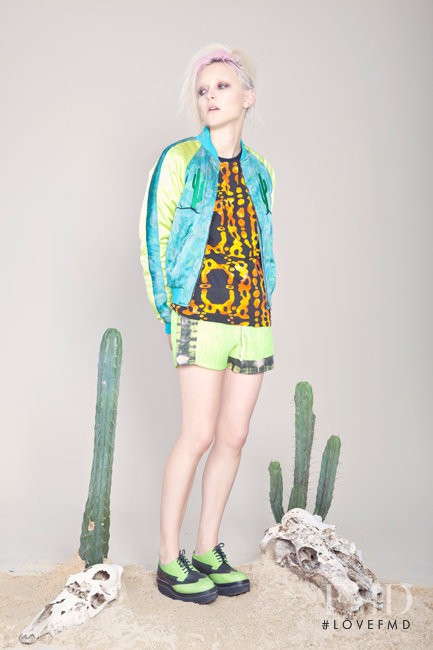 Ollie Henderson featured in  the Emma Mulholland As Bad As I Guana Be lookbook for Spring/Summer 2012